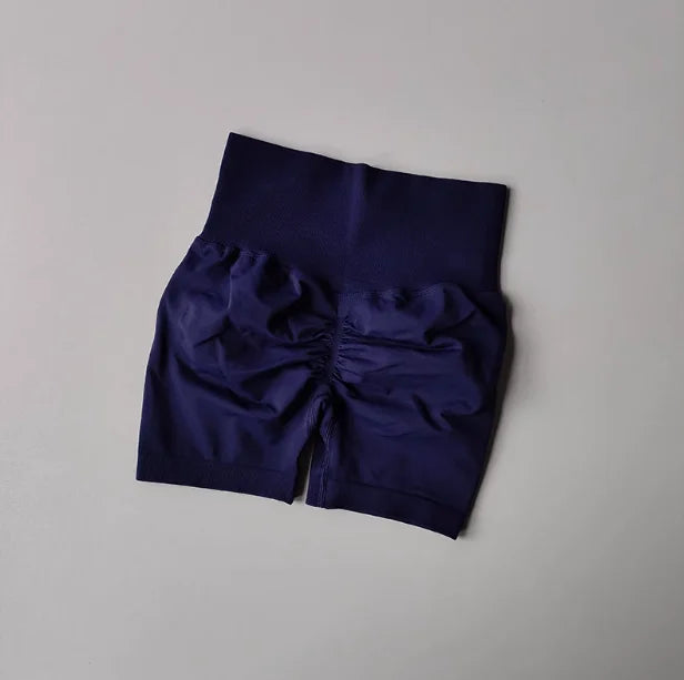Women’s High-Waist Lifting Sports Shorts – Waist-Slimming, Comfort Fit