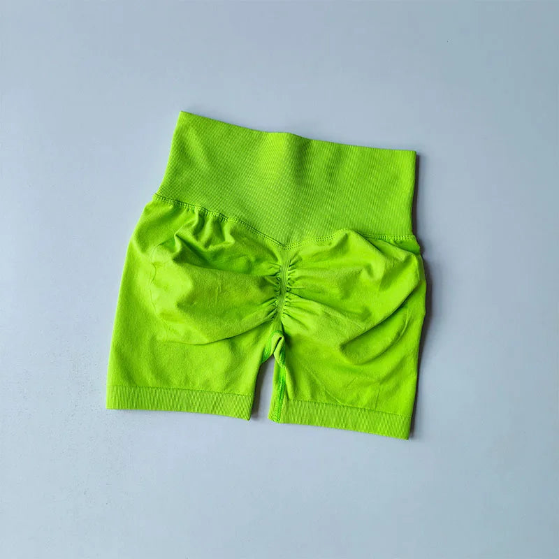 Women’s High-Waist Lifting Sports Shorts – Waist-Slimming, Comfort Fit