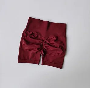 Women’s High-Waist Lifting Sports Shorts – Waist-Slimming, Comfort Fit